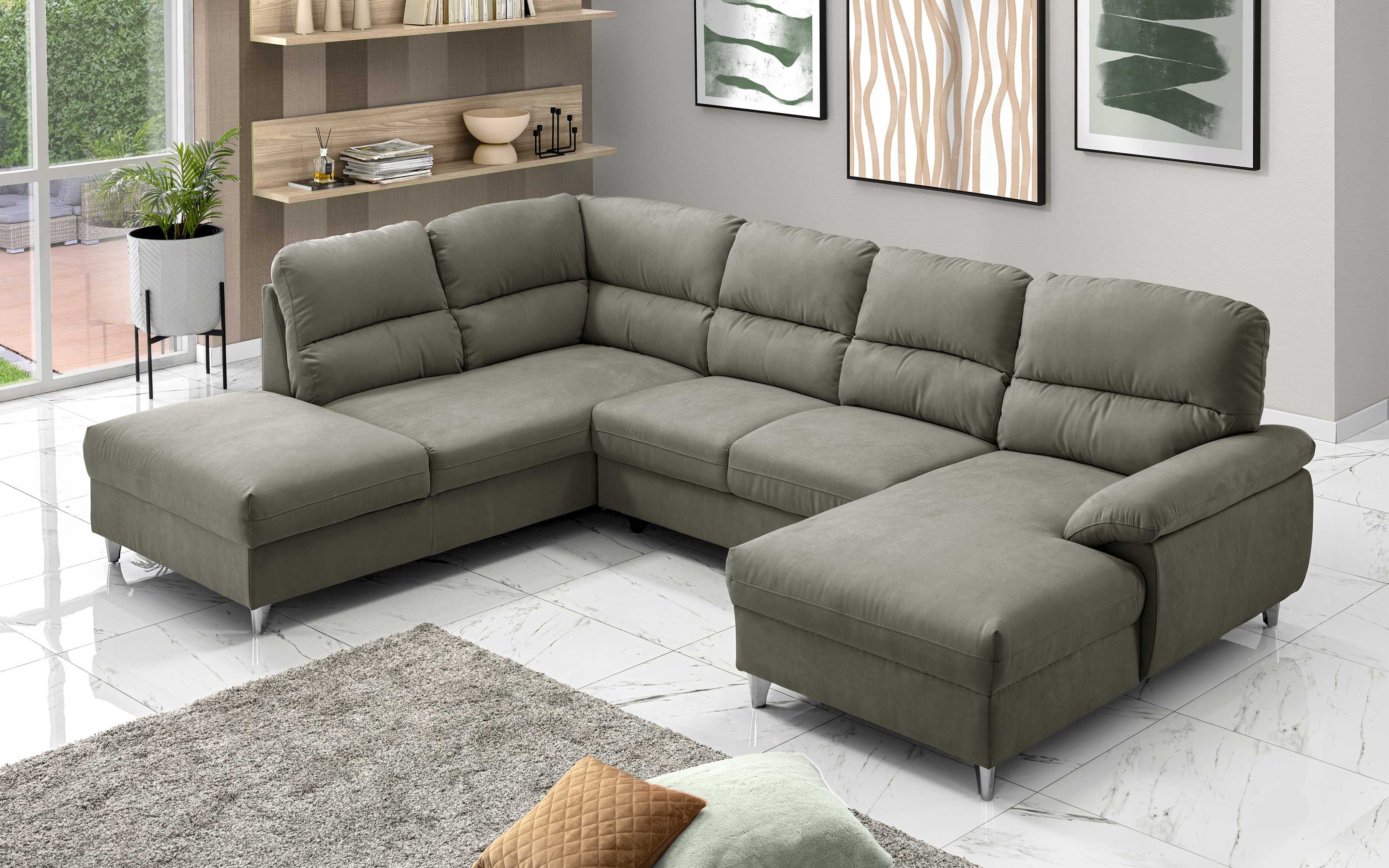 Francfranc DULCE SOFA BK グレー ドルセ ソファ ブラック