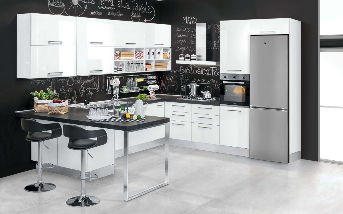 Cocina tal como foto Katy es una cocina componible de carácter joven y