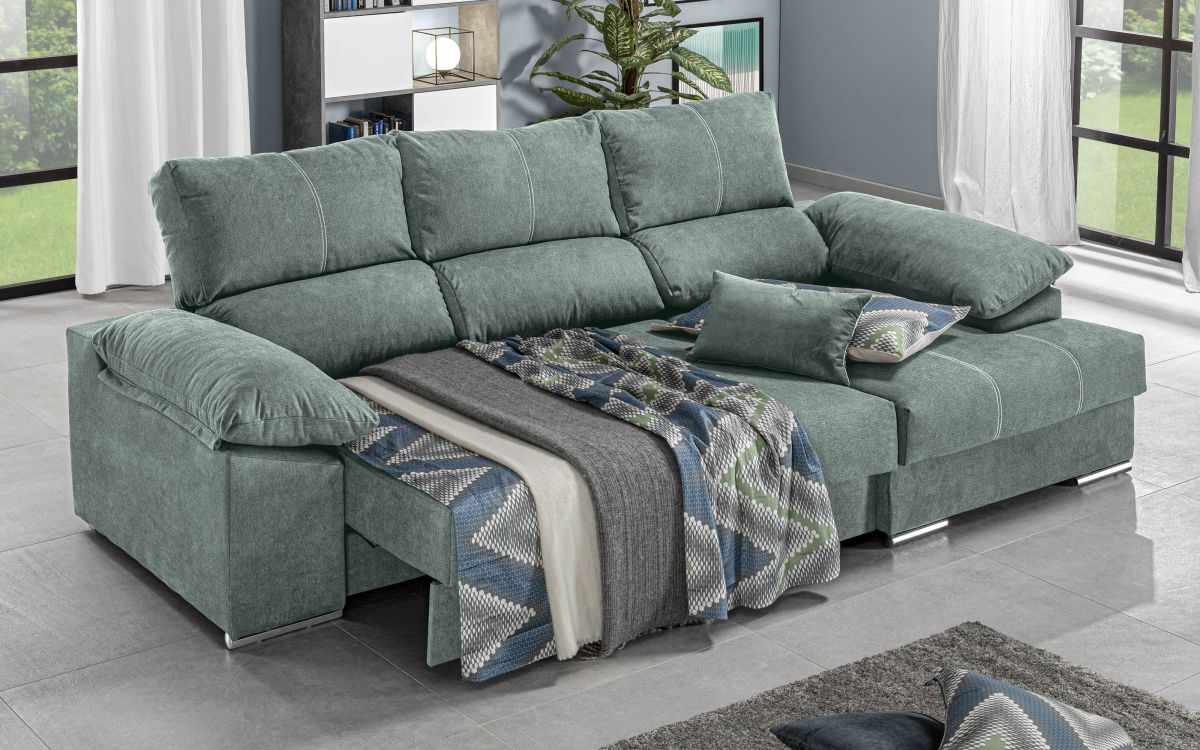 Sofá cama rinconero Un versátil y acogedor sofá que te envolverá con